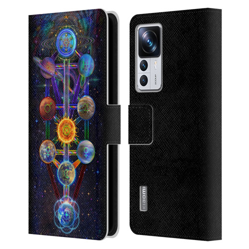 Jumbie Art Visionary Tree Of Life Leather Book Wallet Case Cover For Xiaomi 12T Pro