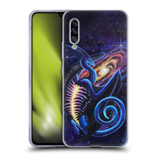 Carla Morrow Dragons Galactic Entrancement Soft Gel Case for Samsung Galaxy A90 5G (2019)