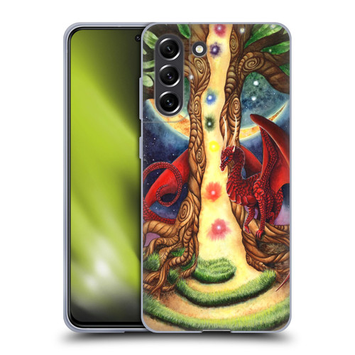 Carla Morrow Dragons Gateway Of Awakening Soft Gel Case for Samsung Galaxy S21 FE 5G