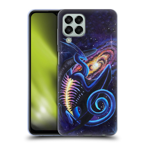 Carla Morrow Dragons Galactic Entrancement Soft Gel Case for Samsung Galaxy M33 (2022)