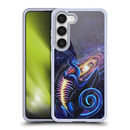 Carla Morrow Dragons Galactic Entrancement Soft Gel Case for Samsung Galaxy S23 5G
