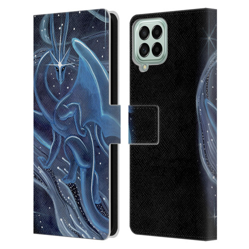 Carla Morrow Dragons I Shall Guide You Leather Book Wallet Case Cover For Samsung Galaxy M33 (2022)
