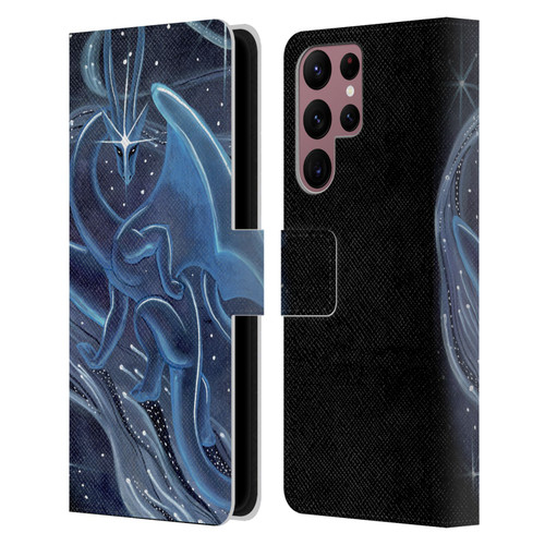 Carla Morrow Dragons I Shall Guide You Leather Book Wallet Case Cover For Samsung Galaxy S22 Ultra 5G