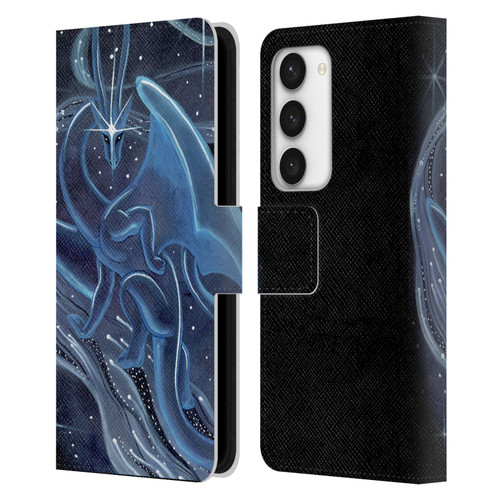 Carla Morrow Dragons I Shall Guide You Leather Book Wallet Case Cover For Samsung Galaxy S23 5G