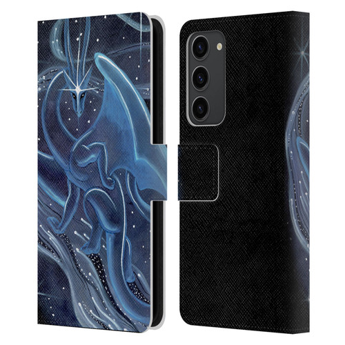 Carla Morrow Dragons I Shall Guide You Leather Book Wallet Case Cover For Samsung Galaxy S23+ 5G