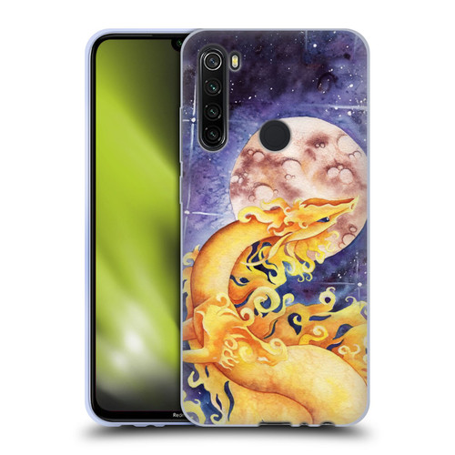 Carla Morrow Dragons Golden Sun Dragon Soft Gel Case for Xiaomi Redmi Note 8T