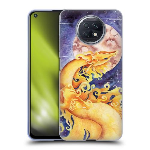 Carla Morrow Dragons Golden Sun Dragon Soft Gel Case for Xiaomi Redmi Note 9T 5G