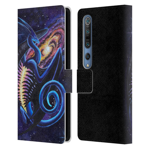 Carla Morrow Dragons Galactic Entrancement Leather Book Wallet Case Cover For Xiaomi Mi 10 5G / Mi 10 Pro 5G
