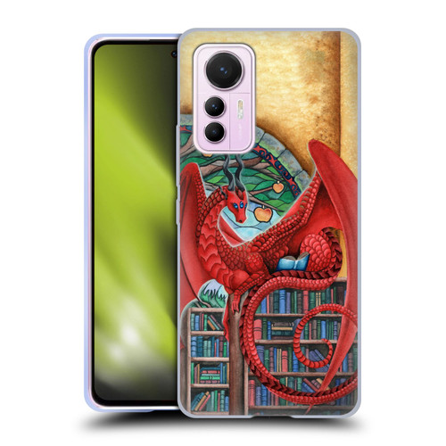 Carla Morrow Dragons Gateway Of Knowledge Soft Gel Case for Xiaomi 12 Lite