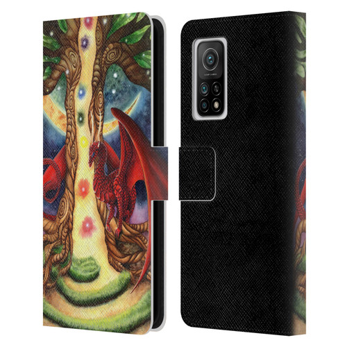 Carla Morrow Dragons Gateway Of Awakening Leather Book Wallet Case Cover For Xiaomi Mi 10T 5G