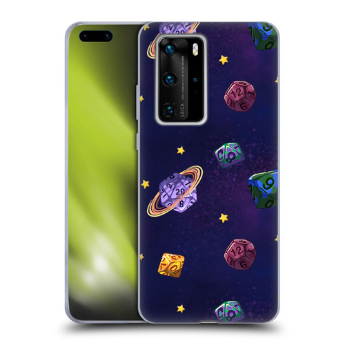 Carla Morrow Patterns Dice Numbers Soft Gel Case for Huawei P40 Pro / P40 Pro Plus 5G