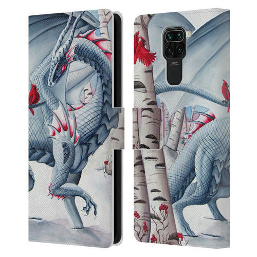 Carla Morrow Dragons Lady Of The Forest Leather Book Wallet Case Cover For Xiaomi Redmi Note 9 / Redmi 10X 4G