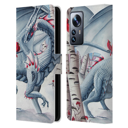 Carla Morrow Dragons Lady Of The Forest Leather Book Wallet Case Cover For Xiaomi 12 Pro