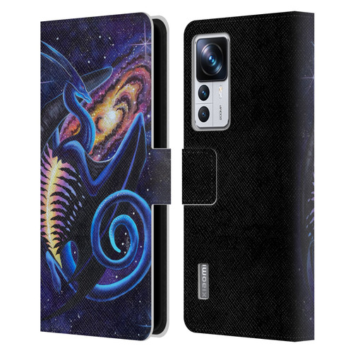 Carla Morrow Dragons Galactic Entrancement Leather Book Wallet Case Cover For Xiaomi 12T Pro