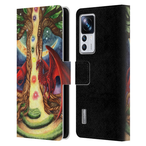 Carla Morrow Dragons Gateway Of Awakening Leather Book Wallet Case Cover For Xiaomi 12T Pro