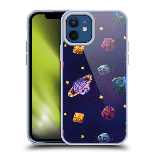 Carla Morrow Patterns Dice Numbers Soft Gel Case for Apple iPhone 12 / iPhone 12 Pro