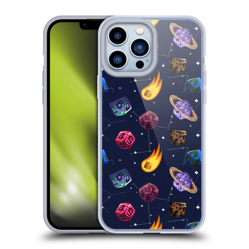 Carla Morrow Patterns Colorful Space Dice Soft Gel Case for Apple iPhone 13 Pro Max