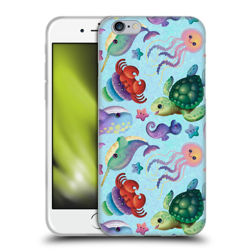 Carla Morrow Patterns Sea Life Soft Gel Case for Apple iPhone 6 / iPhone 6s