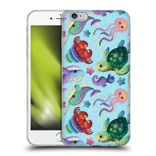 Carla Morrow Patterns Sea Life Soft Gel Case for Apple iPhone 6 Plus / iPhone 6s Plus