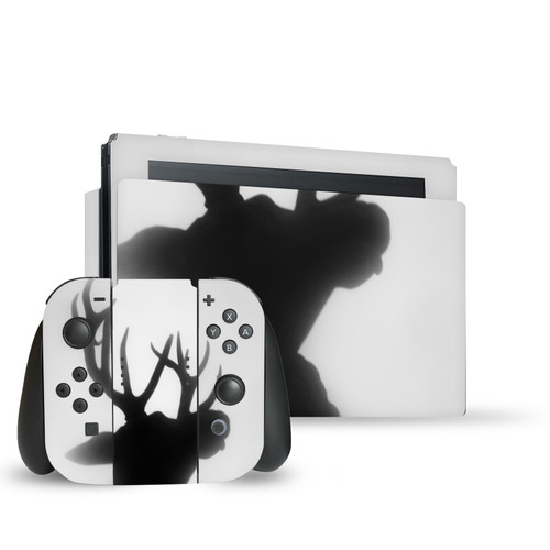 Dorit Fuhg Art Mix Deer Vinyl Sticker Skin Decal Cover for Nintendo Switch Bundle