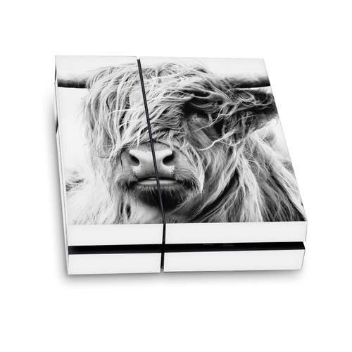 Dorit Fuhg Art Mix Portrait Of Highland Vinyl Sticker Skin Decal Cover for Sony PS4 Console