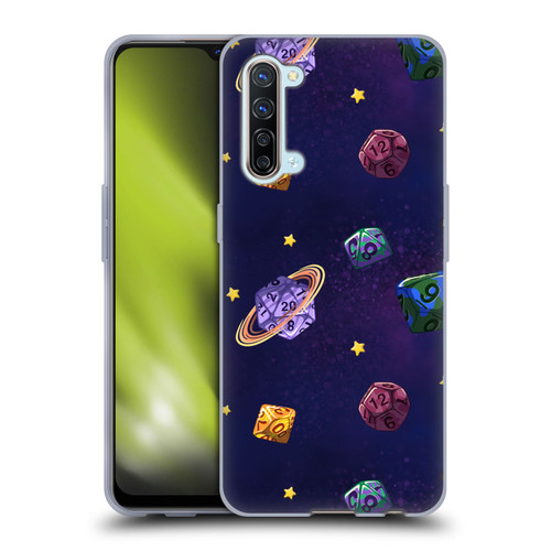 Carla Morrow Patterns Dice Numbers Soft Gel Case for OPPO Find X2 Lite 5G