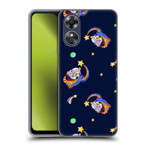 Carla Morrow Patterns Red Panda Soft Gel Case for OPPO A17