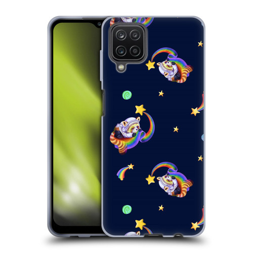Carla Morrow Patterns Red Panda Soft Gel Case for Samsung Galaxy A12 (2020)