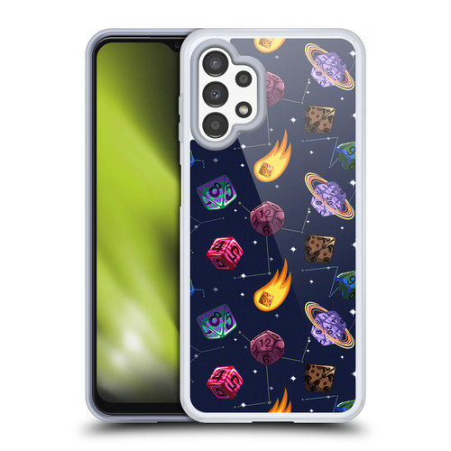 Carla Morrow Patterns Colorful Space Dice Soft Gel Case for Samsung Galaxy A13 (2022)