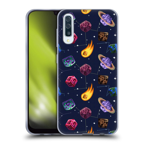 Carla Morrow Patterns Colorful Space Dice Soft Gel Case for Samsung Galaxy A50/A30s (2019)