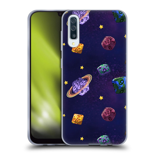 Carla Morrow Patterns Dice Numbers Soft Gel Case for Samsung Galaxy A50/A30s (2019)