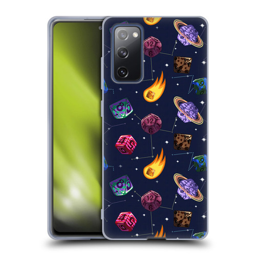 Carla Morrow Patterns Colorful Space Dice Soft Gel Case for Samsung Galaxy S20 FE / 5G