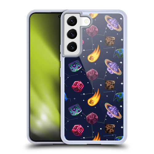 Carla Morrow Patterns Colorful Space Dice Soft Gel Case for Samsung Galaxy S22 5G