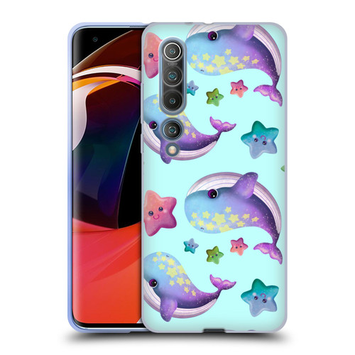 Carla Morrow Patterns Whale And Starfish Soft Gel Case for Xiaomi Mi 10 5G / Mi 10 Pro 5G