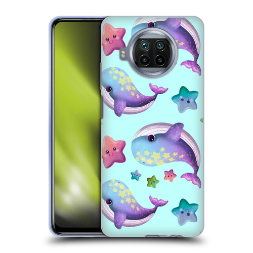 Carla Morrow Patterns Whale And Starfish Soft Gel Case for Xiaomi Mi 10T Lite 5G