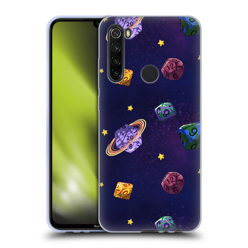 Carla Morrow Patterns Dice Numbers Soft Gel Case for Xiaomi Redmi Note 8T