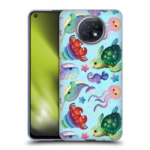 Carla Morrow Patterns Sea Life Soft Gel Case for Xiaomi Redmi Note 9T 5G