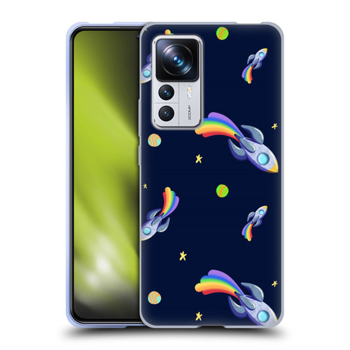 Carla Morrow Patterns Rocketship Soft Gel Case for Xiaomi 12T Pro