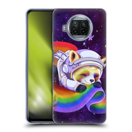 Carla Morrow Rainbow Animals Red Panda Sleeping Soft Gel Case for Xiaomi Mi 10T Lite 5G
