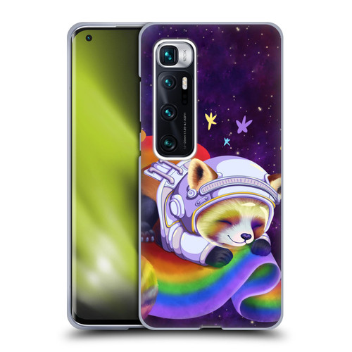 Carla Morrow Rainbow Animals Red Panda Sleeping Soft Gel Case for Xiaomi Mi 10 Ultra 5G