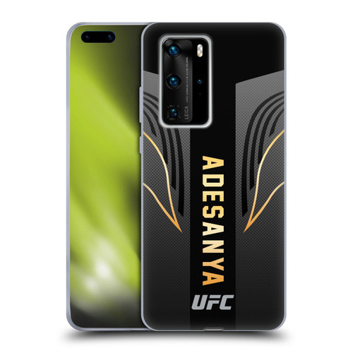 UFC Israel Adesanya Fighter Kit Soft Gel Case for Huawei P40 Pro / P40 Pro Plus 5G