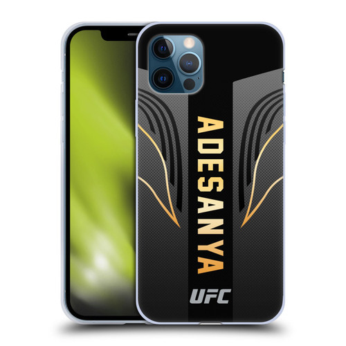 UFC Israel Adesanya Fighter Kit Soft Gel Case for Apple iPhone 12 / iPhone 12 Pro