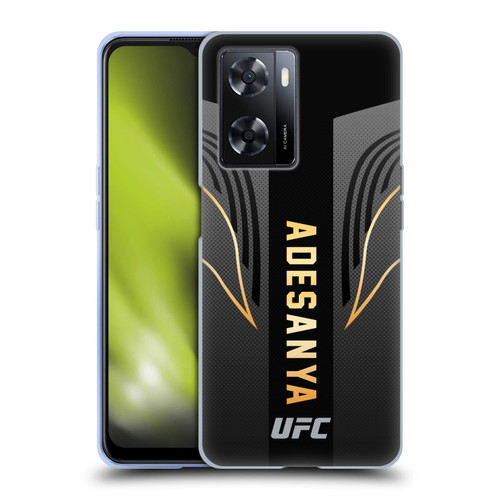UFC Israel Adesanya Fighter Kit Soft Gel Case for OPPO A57s