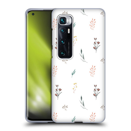 Anis Illustration Flower Pattern 2 Botanicals Soft Gel Case for Xiaomi Mi 10 Ultra 5G