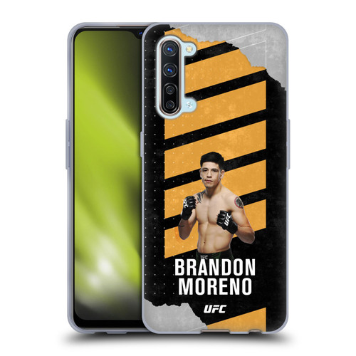 UFC Brandon Moreno Fight Card Soft Gel Case for OPPO Find X2 Lite 5G