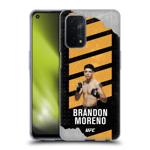 UFC Brandon Moreno Fight Card Soft Gel Case for OPPO A54 5G