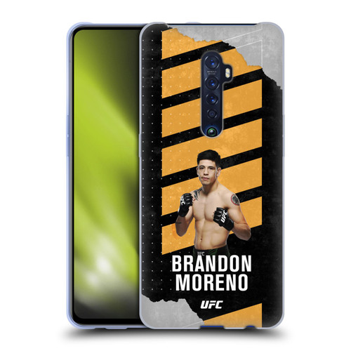 UFC Brandon Moreno Fight Card Soft Gel Case for OPPO Reno 2