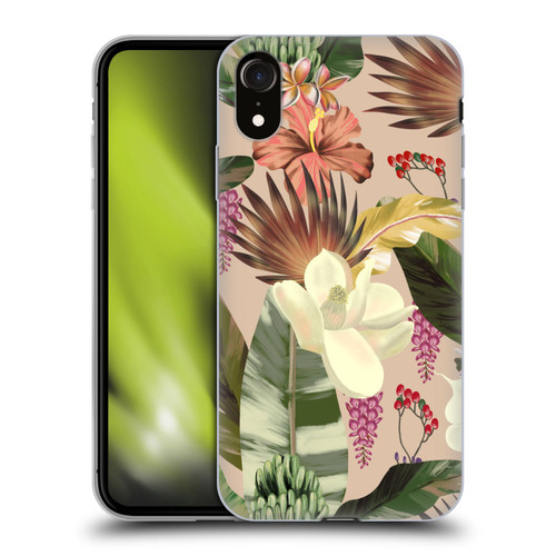 Anis Illustration Graphics New Tropicals Soft Gel Case for Apple iPhone XR