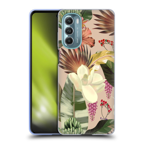 Anis Illustration Graphics New Tropicals Soft Gel Case for Motorola Moto G Stylus 5G (2022)