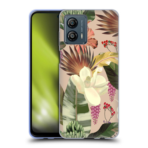 Anis Illustration Graphics New Tropicals Soft Gel Case for Motorola Moto G53 5G